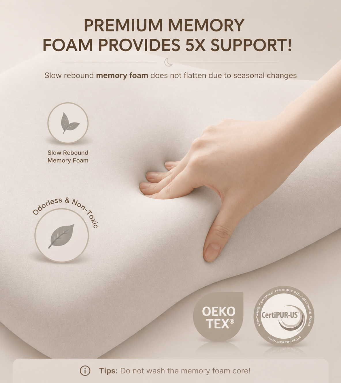 CozeyAlign™️ Pillow